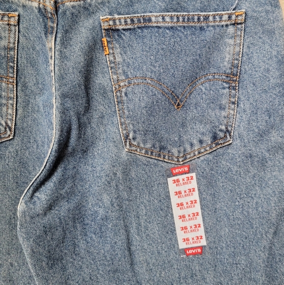 Levi's  Orange Tab 550 Relaxed Fit Jeans Size 36 X 32 NWOT - Picture 8 of 16